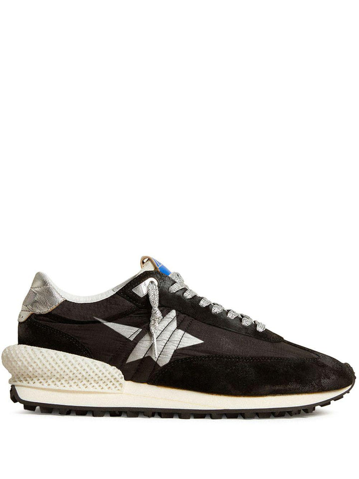 Sneakers con stampa black/silver 