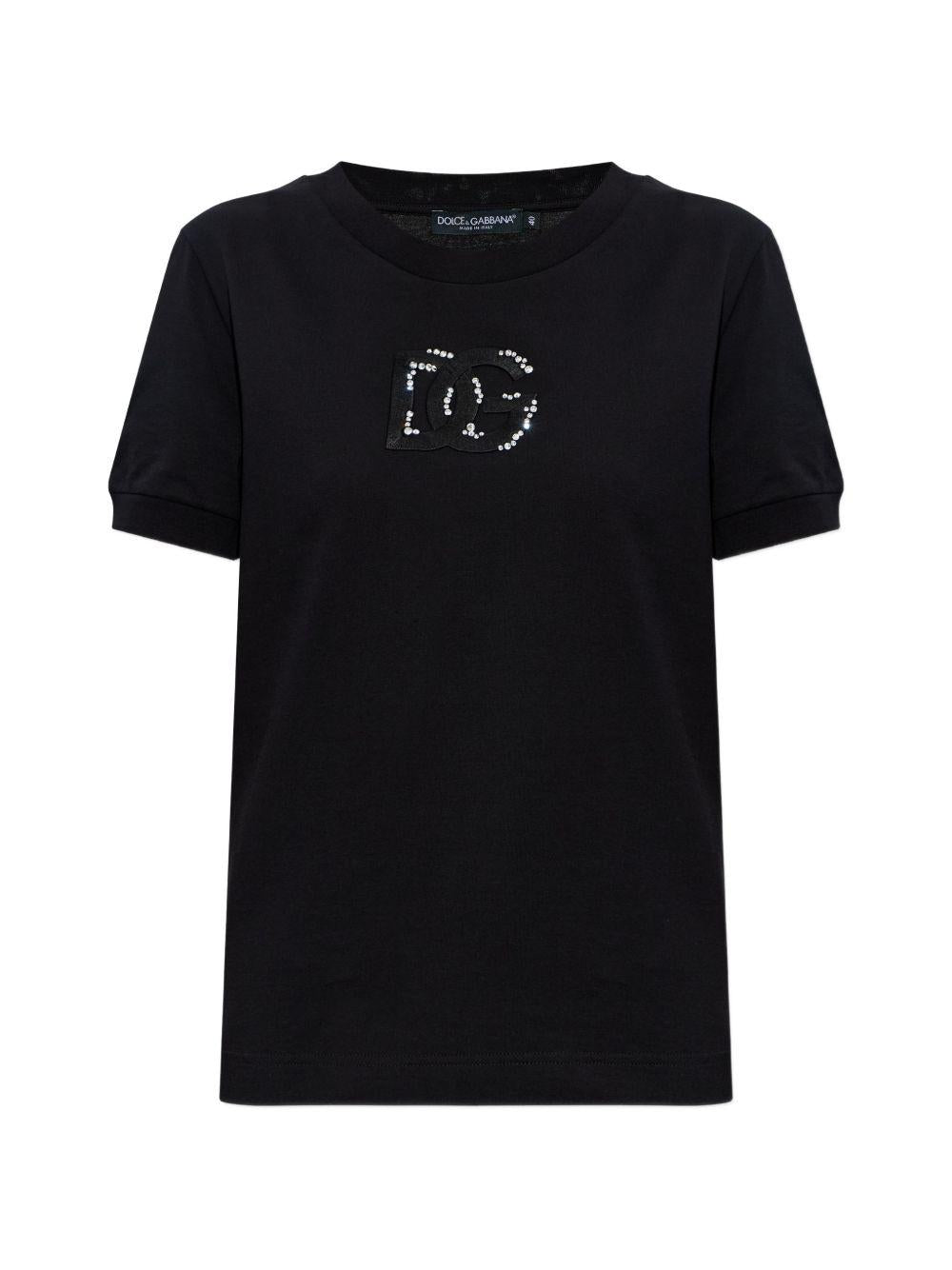 T-shirt con applicazione 