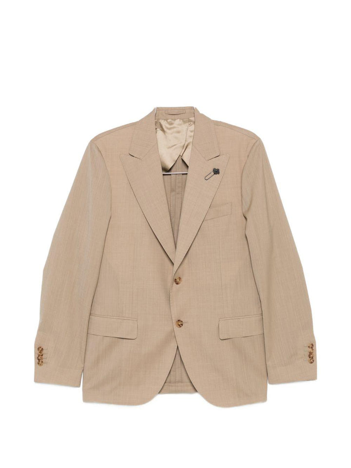 Abito  beige sabbia doppiopetto 