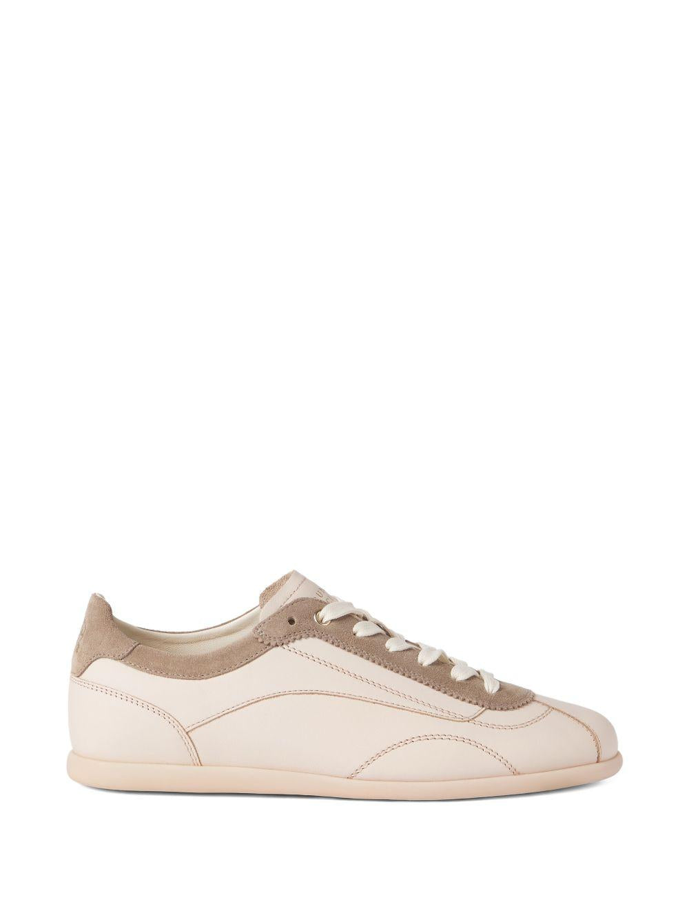 Sneakers Panelled avorio/tortora 