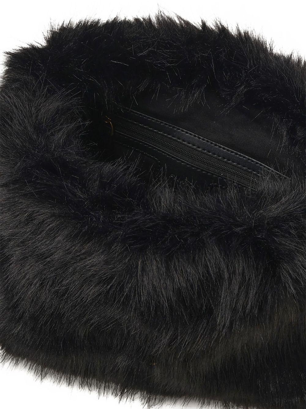 Clutch in pelliccia sintetica 