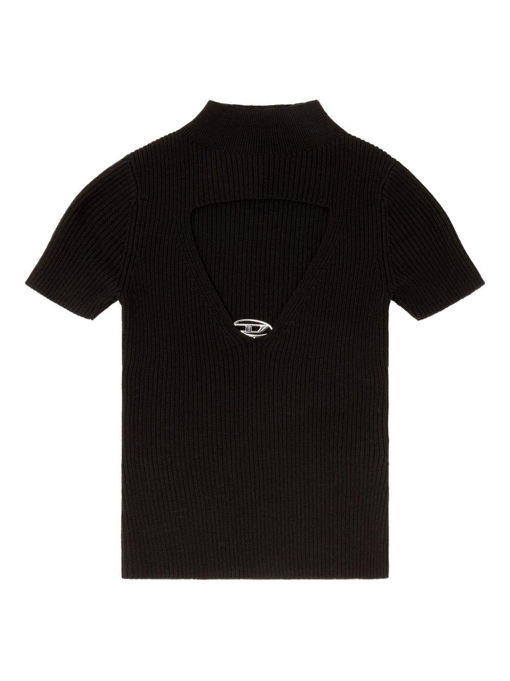 T-shirt M-Olive con dettaglio cut-out 