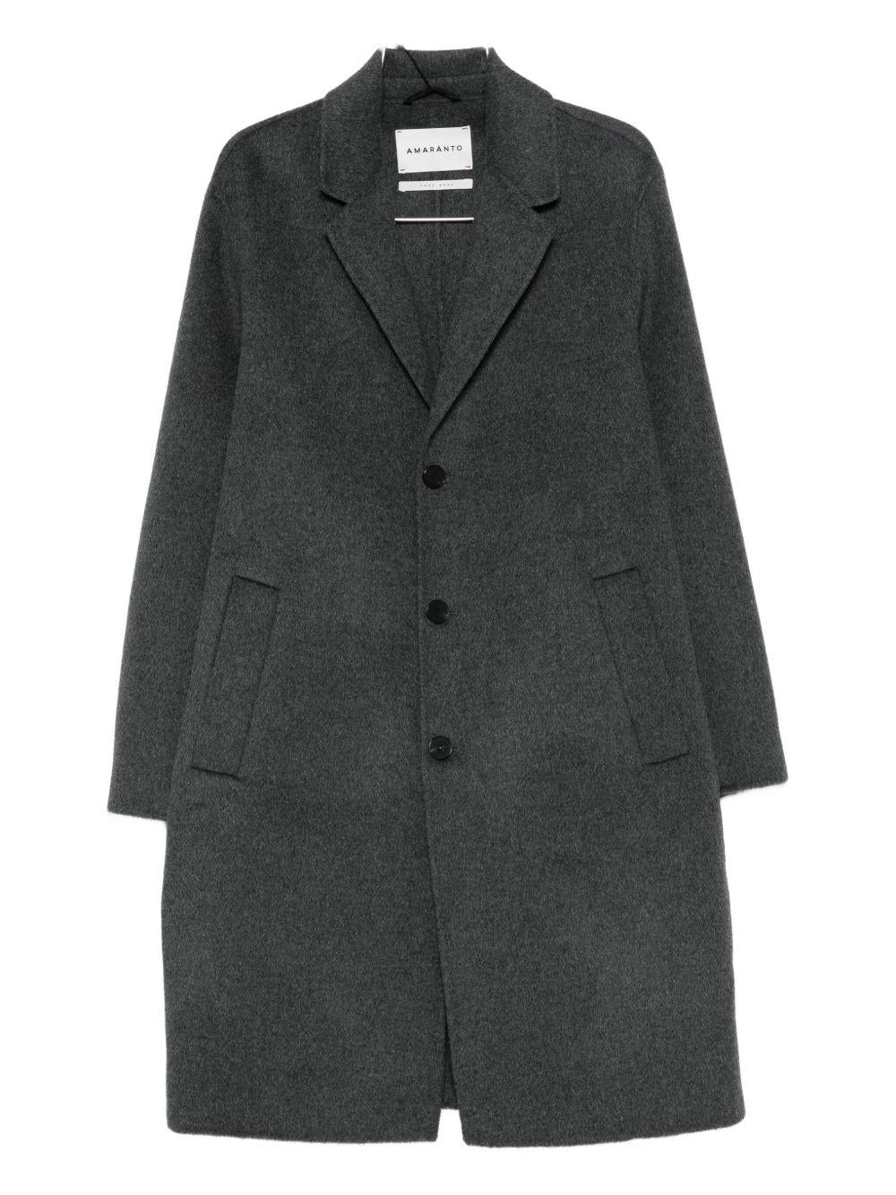 Cappotto monopetto grigio 