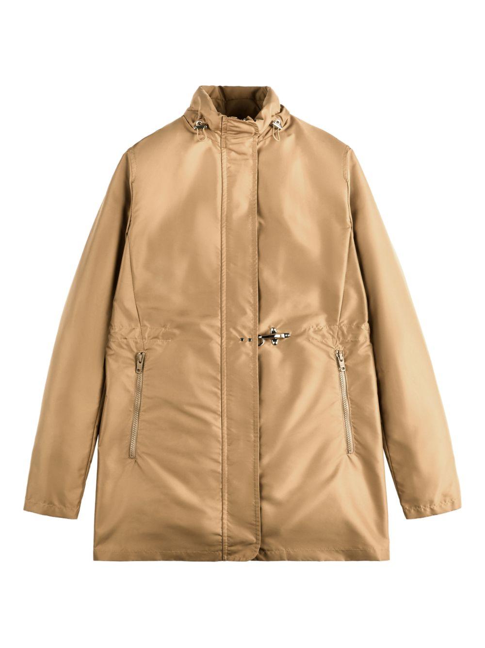 Parka con zip 