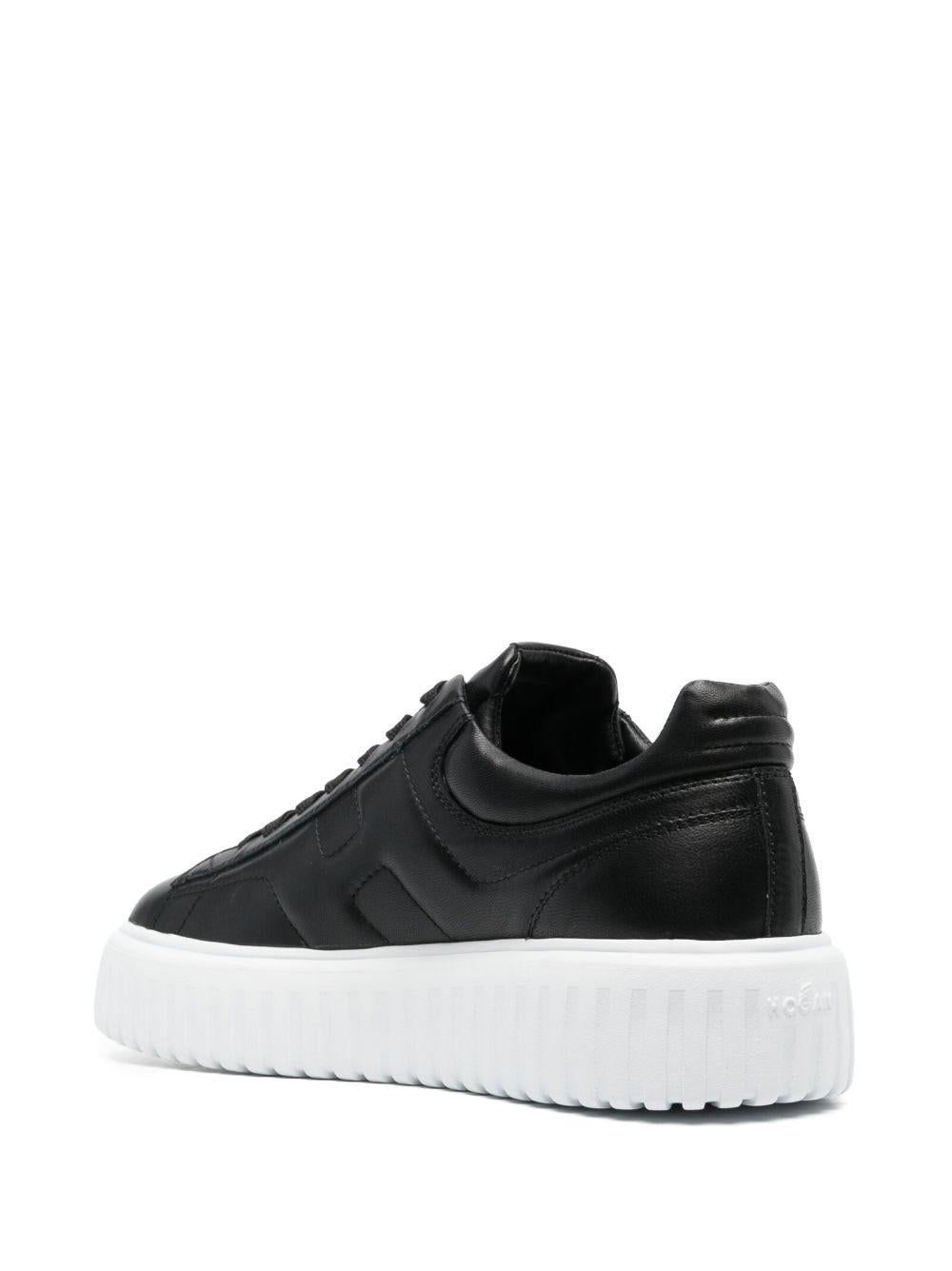 Sneaker H-stripes nera 