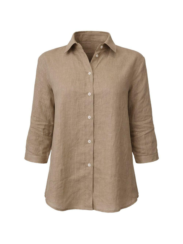 Camicia a maniche a tre quarti 