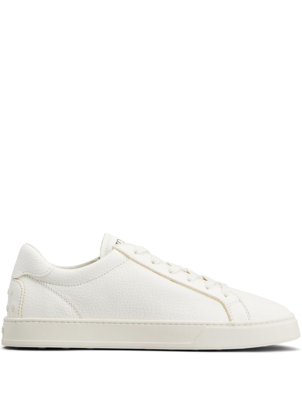 Sneakers in pelle bianco 