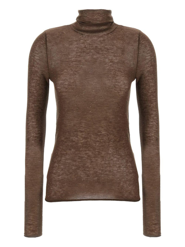 Top con paillettes 