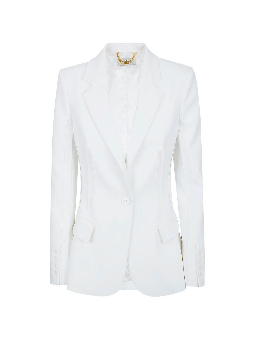Blazer con bottone singolo 
