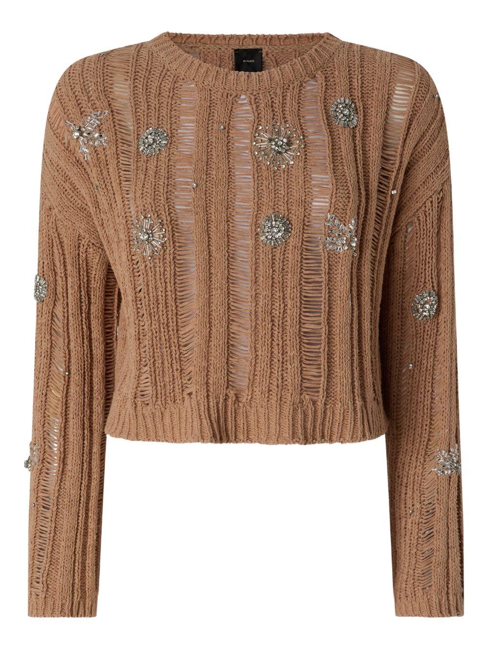 Maglia con decorazione 