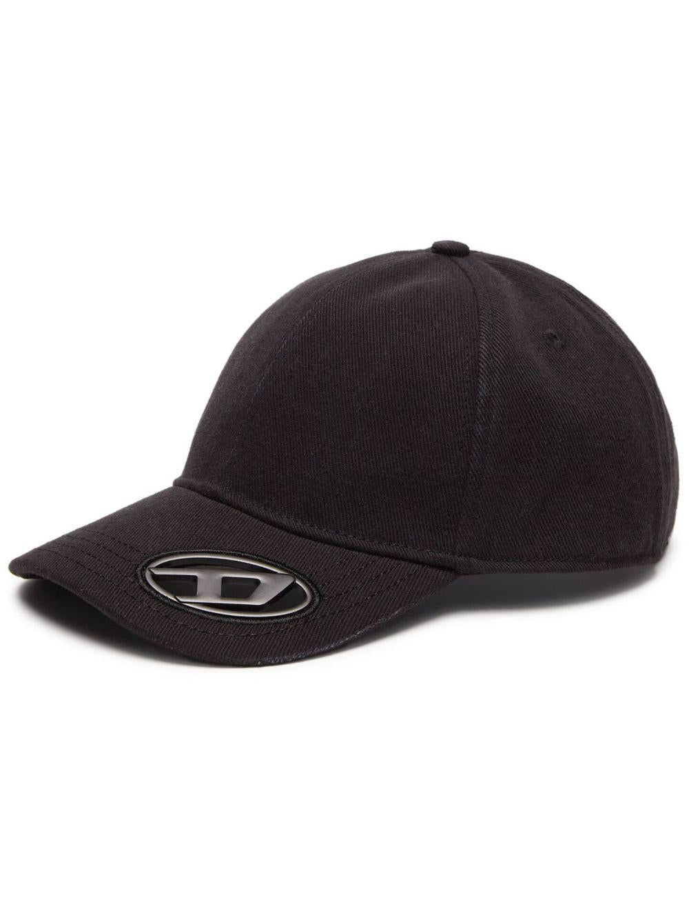Cappello da baseball C-Plak bianco crema con placca logo 