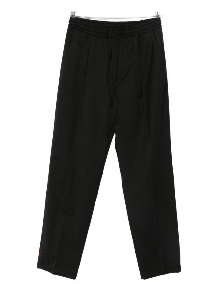 Pantaloni neri con coulisse