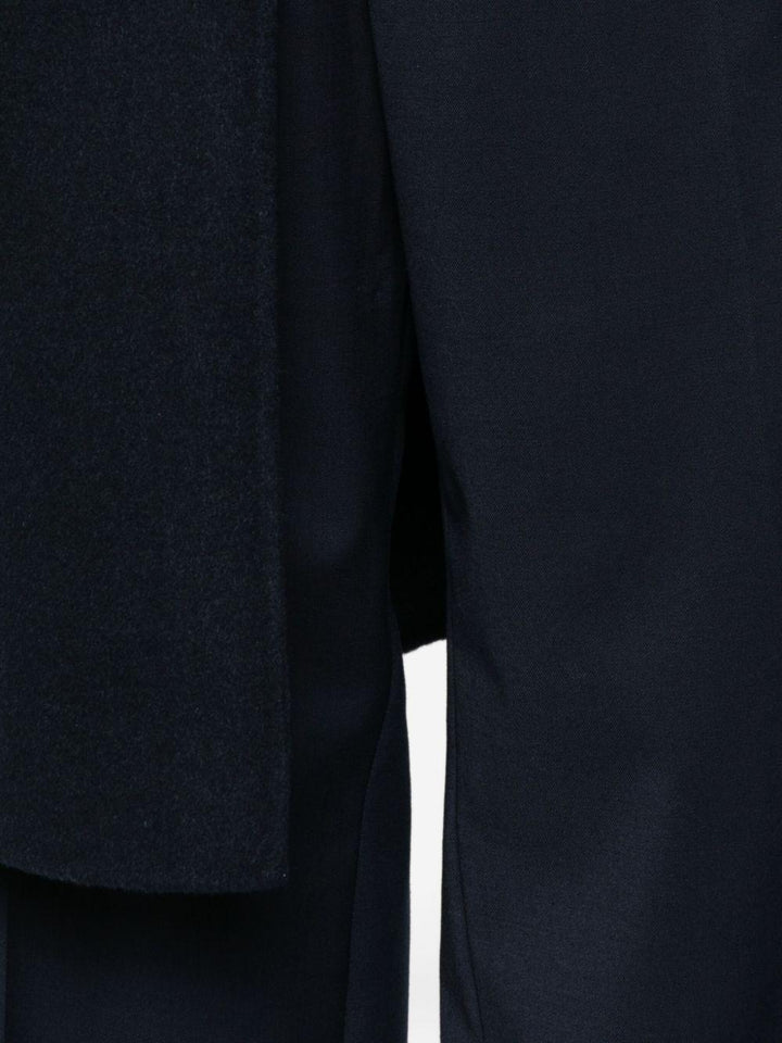 Pantaloni navy con piega 