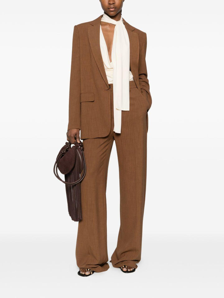 Pantaloni con cuciture 