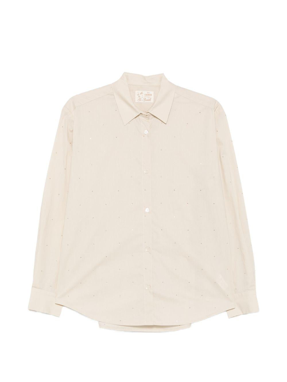 Camicia con strass 