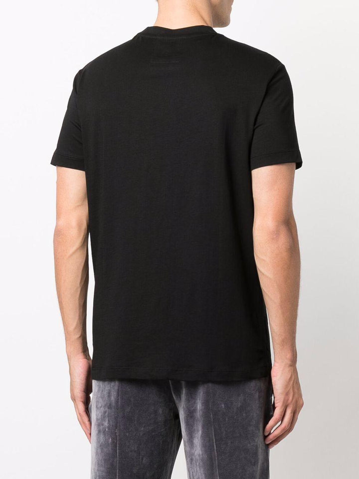 T-shirt nera manica corta 