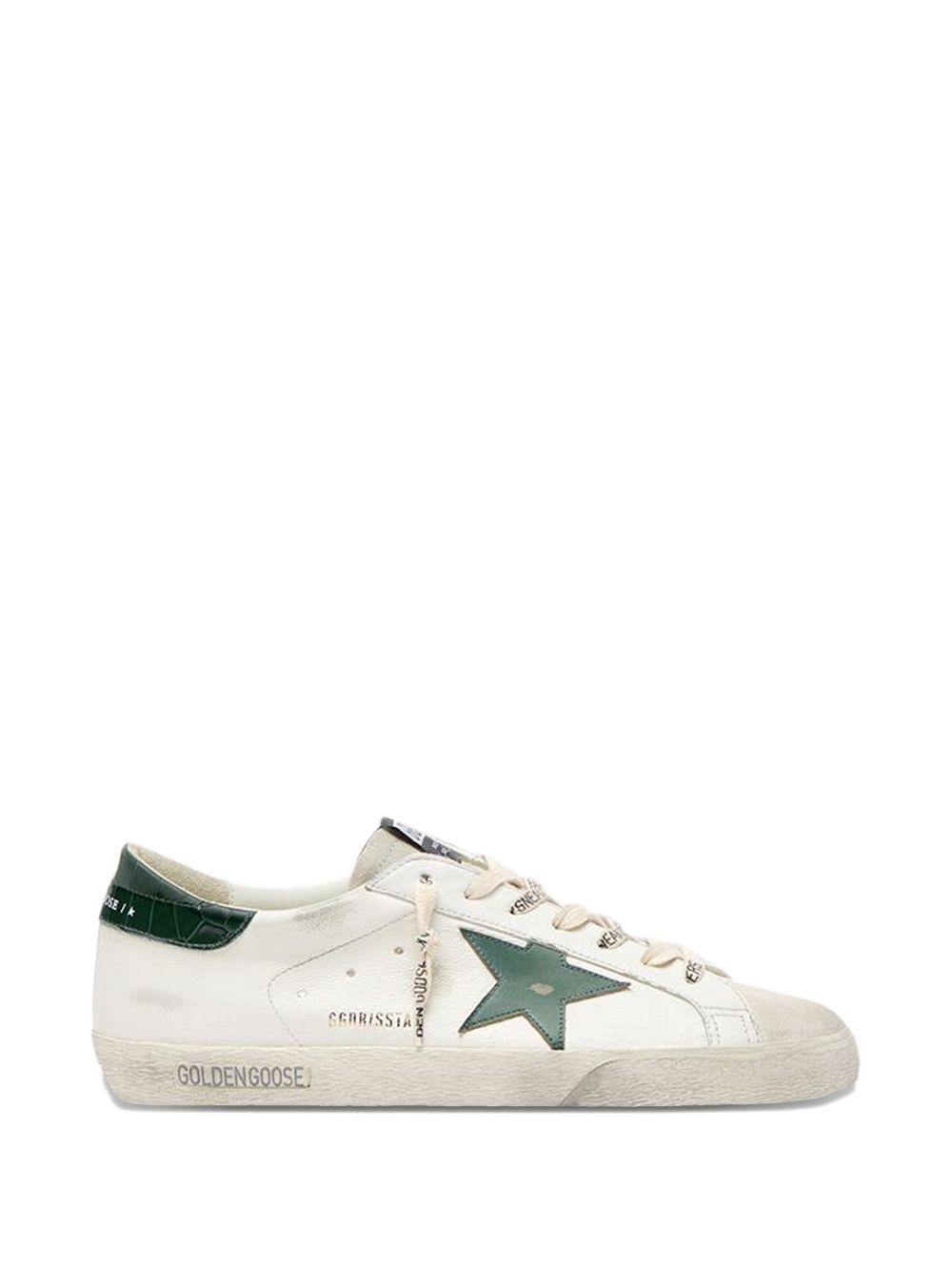 Sneakers Superstar white/green 