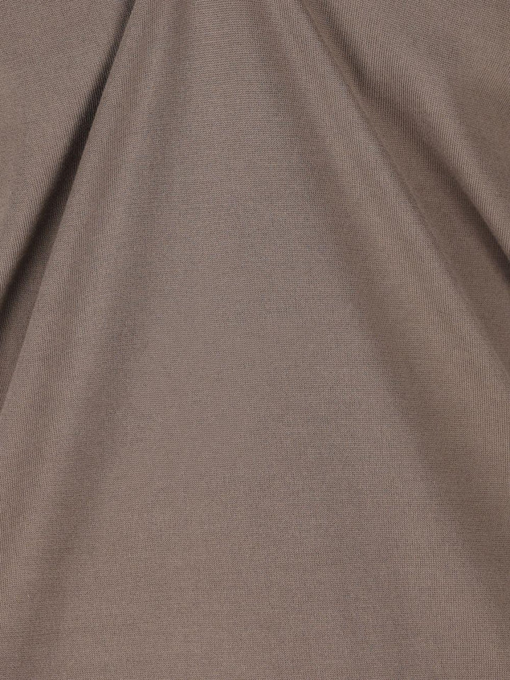 T-shirt girocollo nocciola 