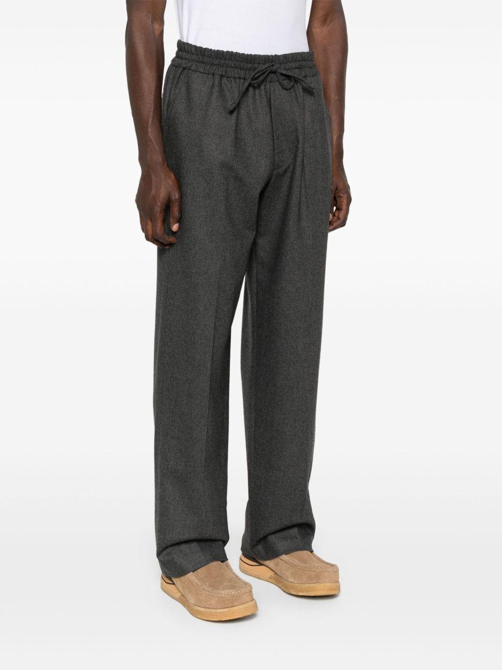 Pantaloni grigi con coulisse 