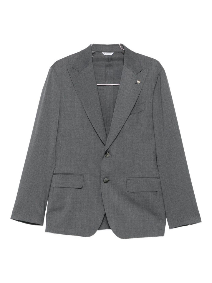 Completo monopetto grigio 