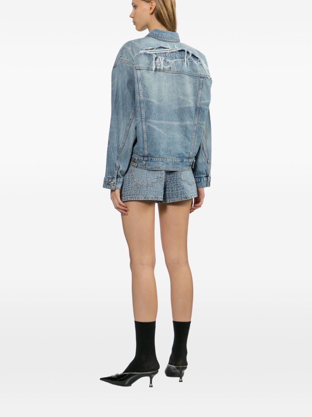 Shorts in denim 