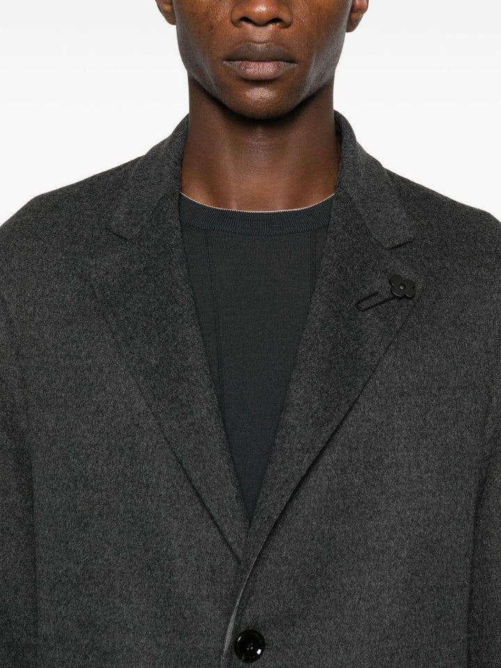 Cappotto monopetto grigio 