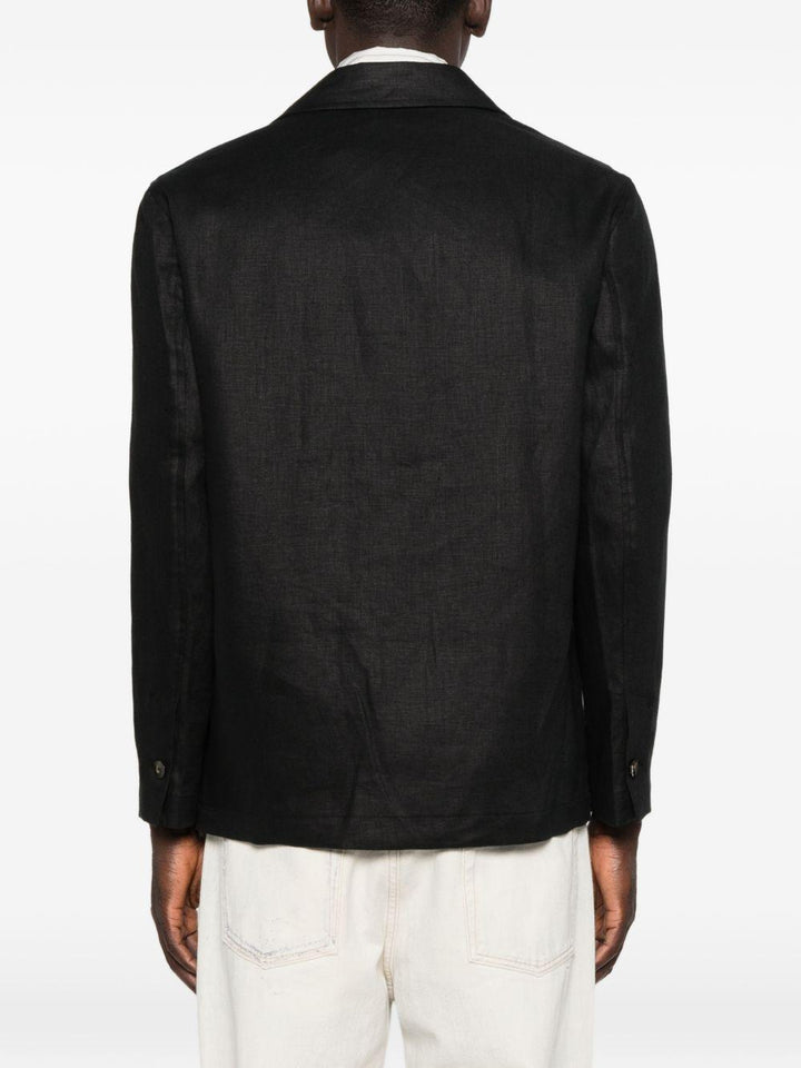 Overshirt James nera 
