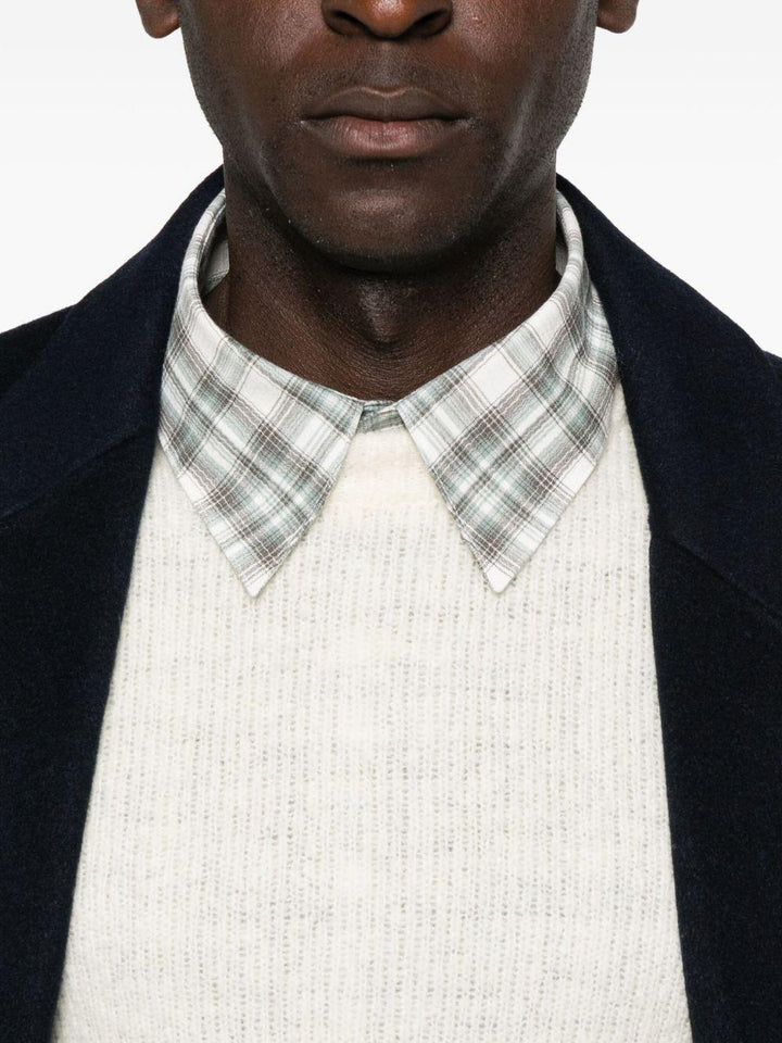 Maglione girocollo beige chiaro 