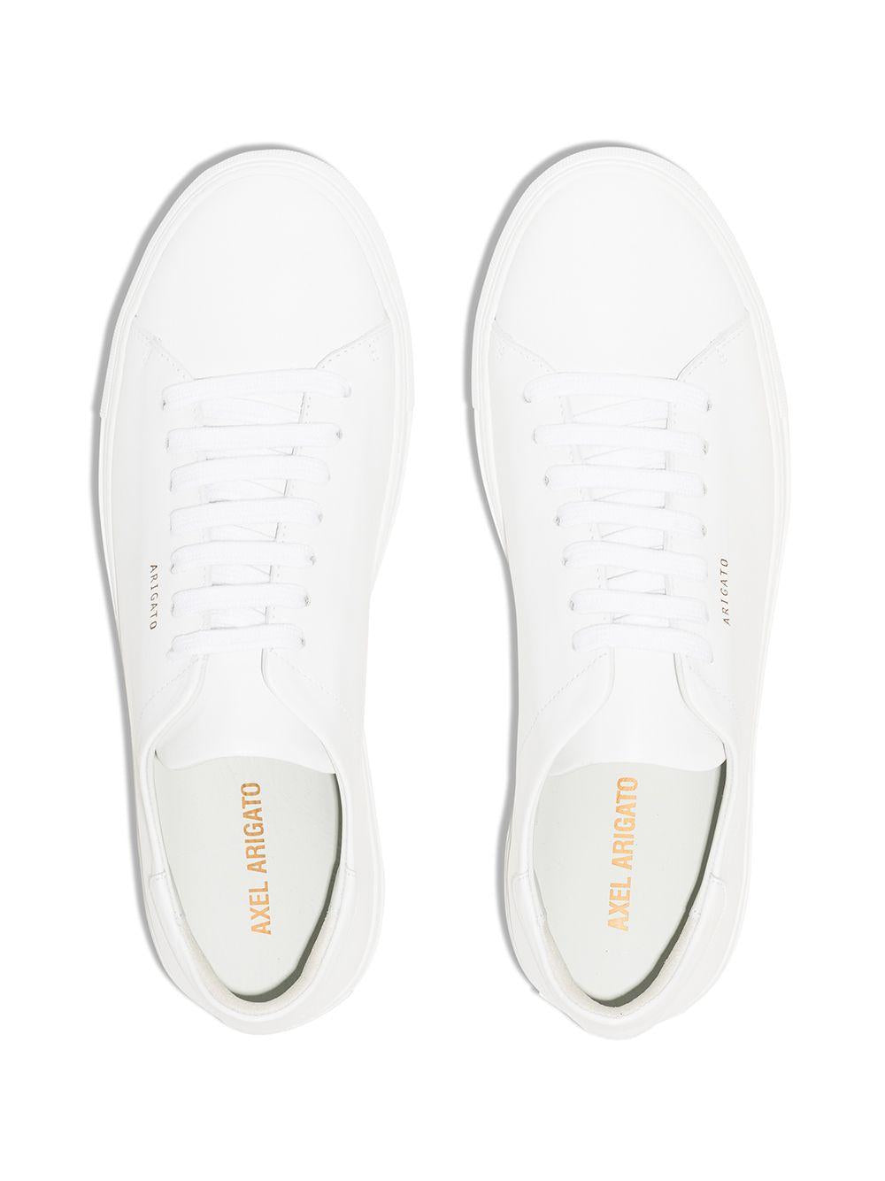 Sneakers bianche Clean 90 in pelle 