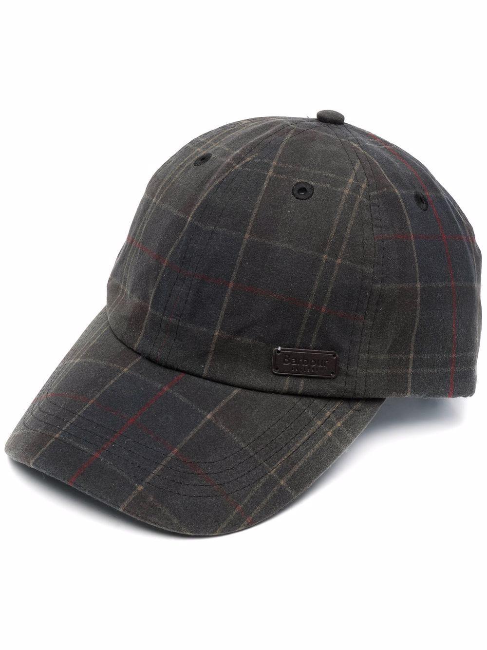 Cappello da baseball tartan 