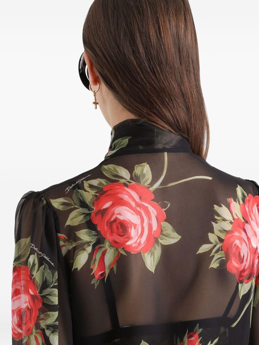 Blusa a fiori 