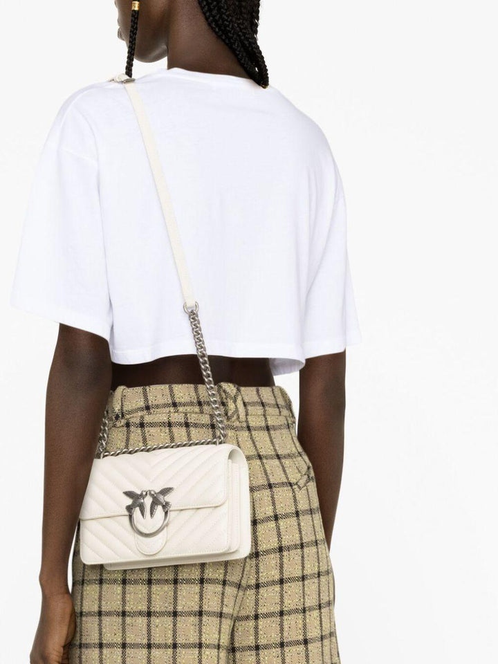 Borsa a tracolla Love One trapuntata 