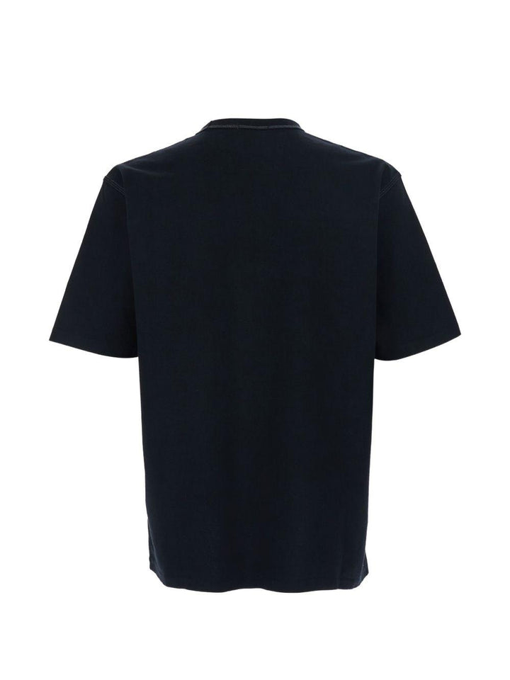 T-shirt con logo nera 