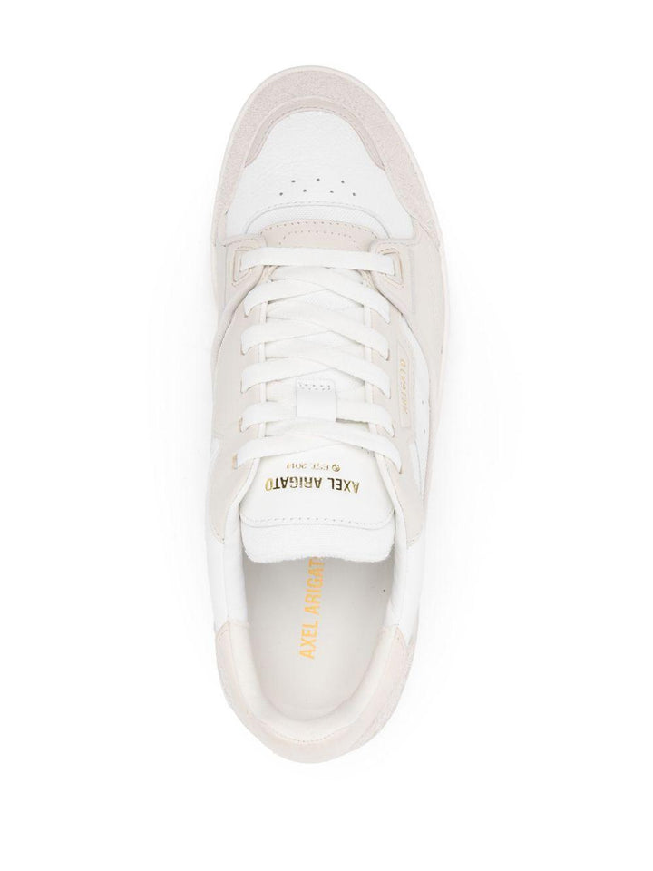 Sneakers bianche e beige Clay con inserti 