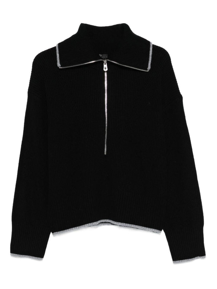 Maglione con zip 
