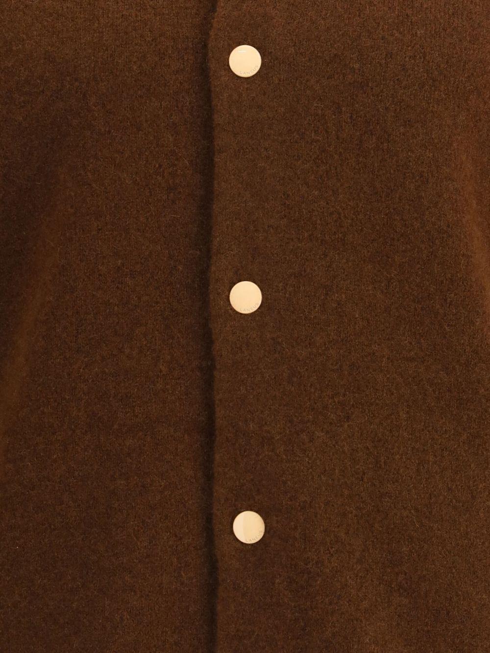Bomber cioccolato in maglia 