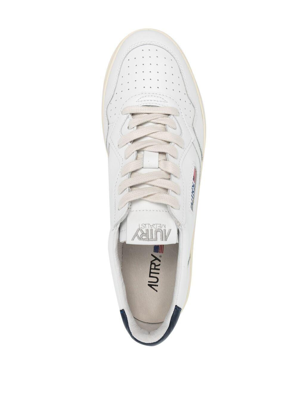 Sneakers white/space con applicazione logo 