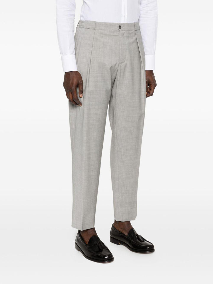 Pantaloni Portobello con coulisse acciaio 