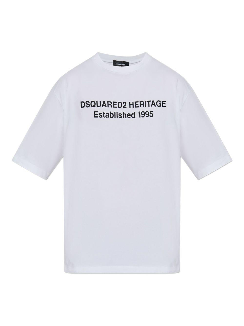 T-shirt bianca Heritage 