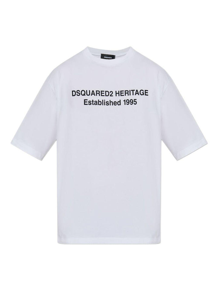 T-shirt bianca Heritage 