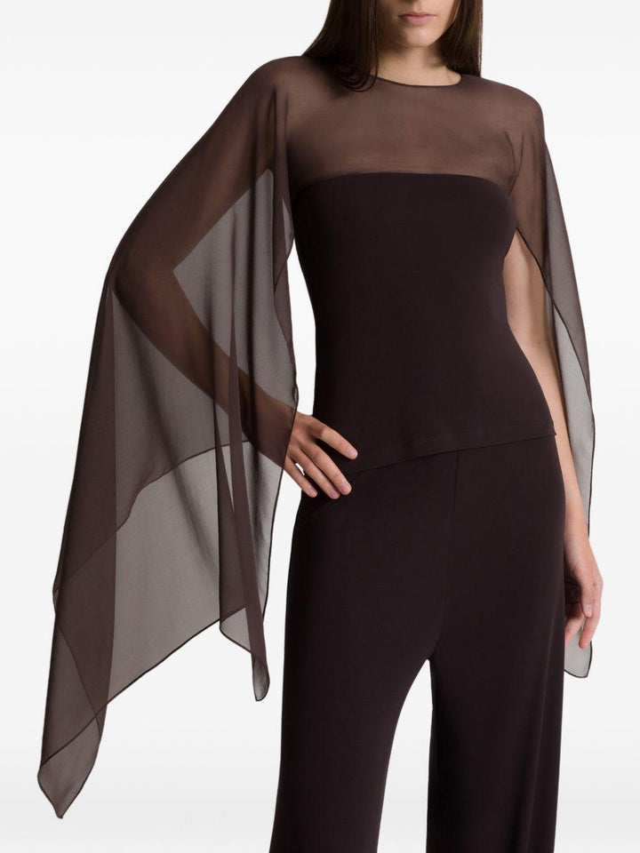 Top con trasparenze 