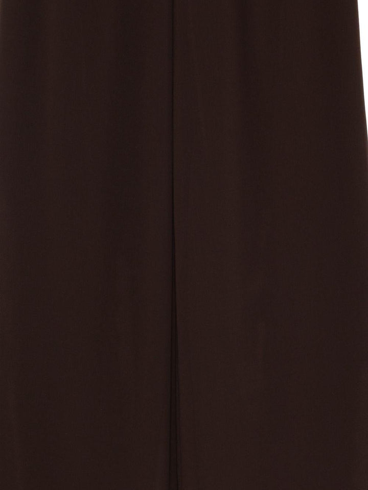 Pantaloni a palazzo in georgette 