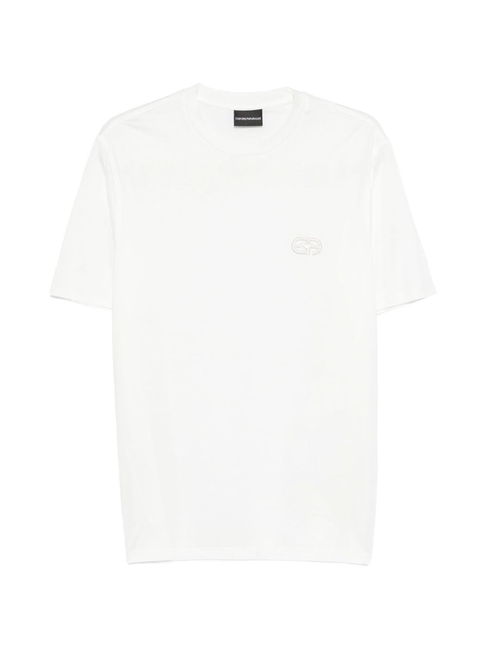 T-shirt bianca con logo 
