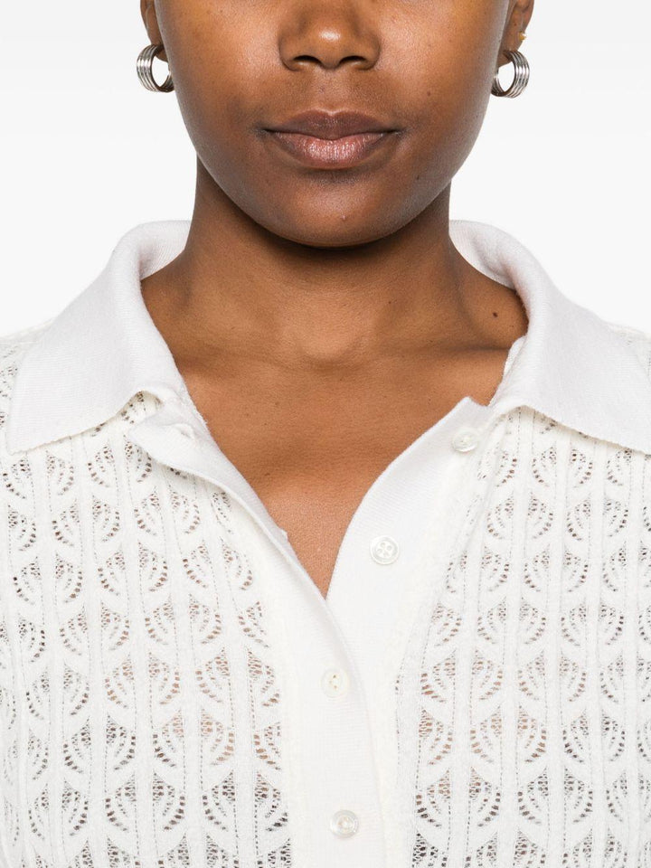 Body in maglia traforata 
