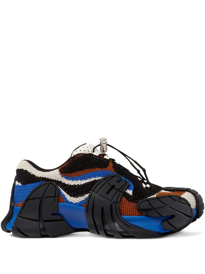 Sneakers Tormenta bianche, marroni, nere e blu 