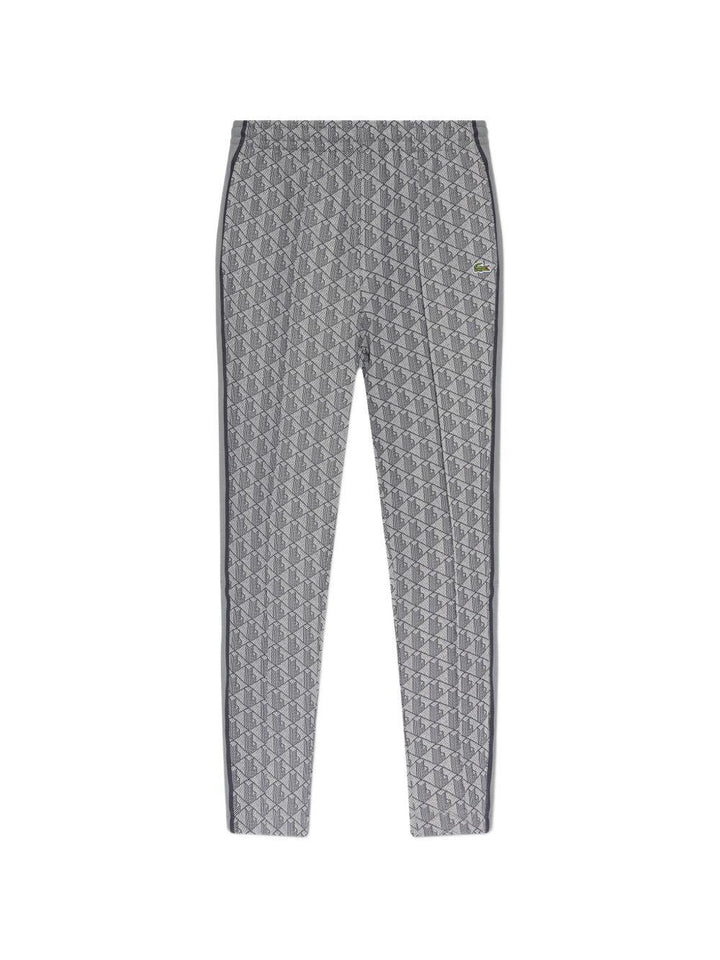 Pantaloni sportivi grigio jacquard 