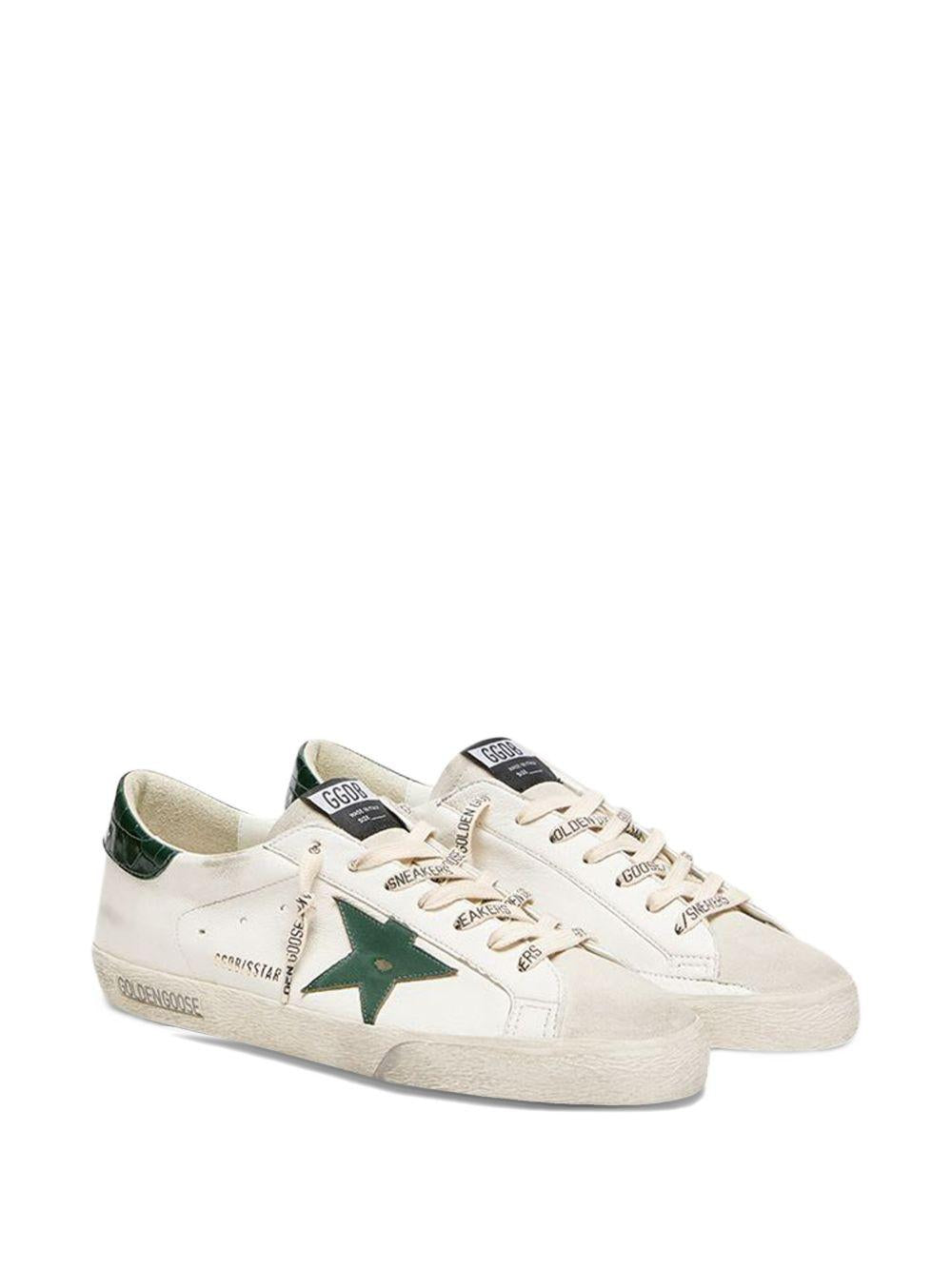 Sneakers Superstar white/green 