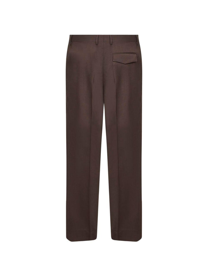 Pantaloni marroni dritti 