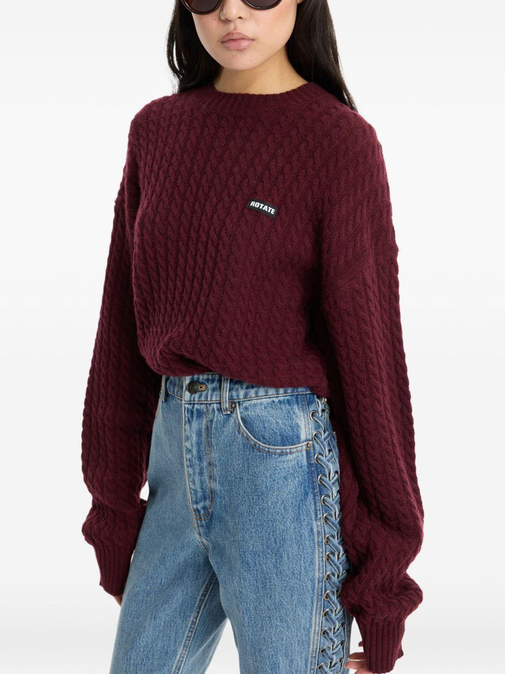 Maglione con logo 