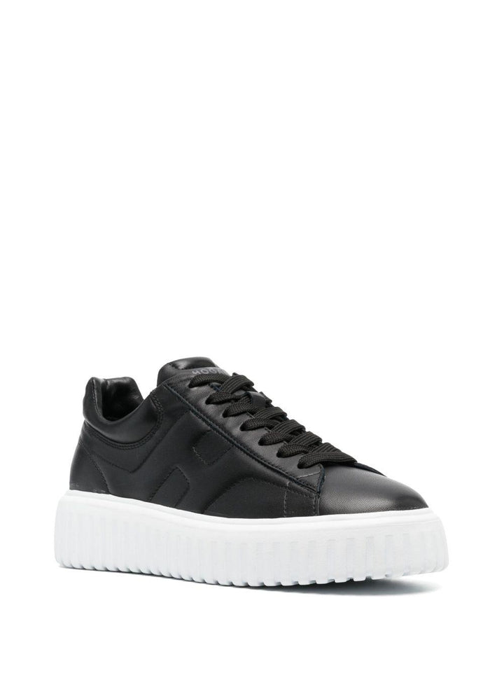 Sneaker H-stripes nera 